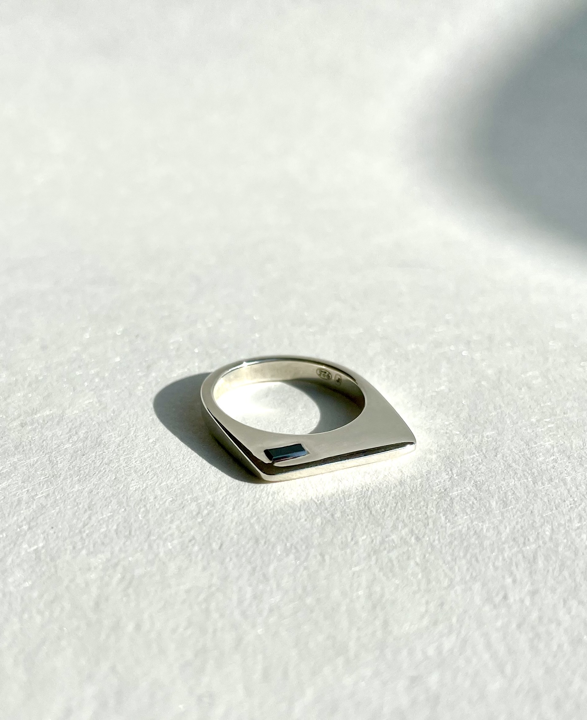 Kate Ring with black diamond